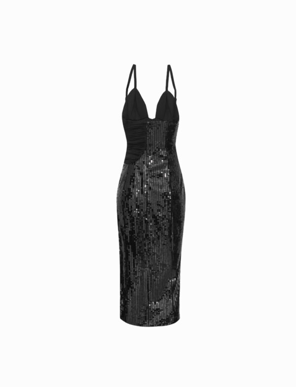 Bustier sequin dress