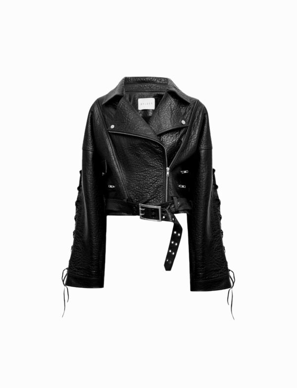Epuzer biker leather jacket